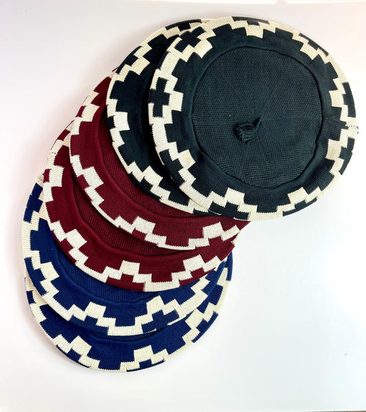 Traditional Gaucho Beret – Guardapampa Cotton Boina – Unisex Heritage Hat