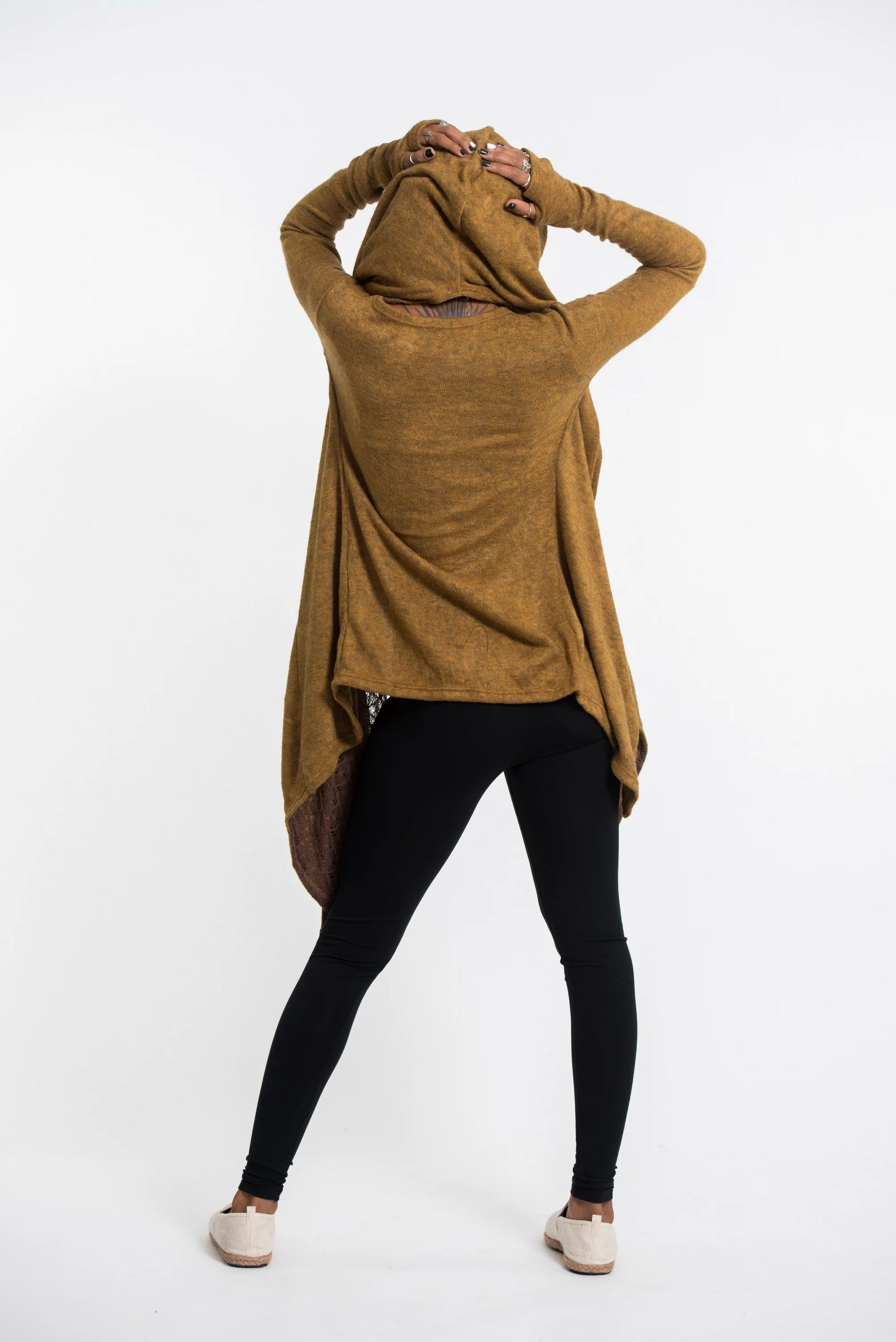 Hoodie shawl cardigan hotsell