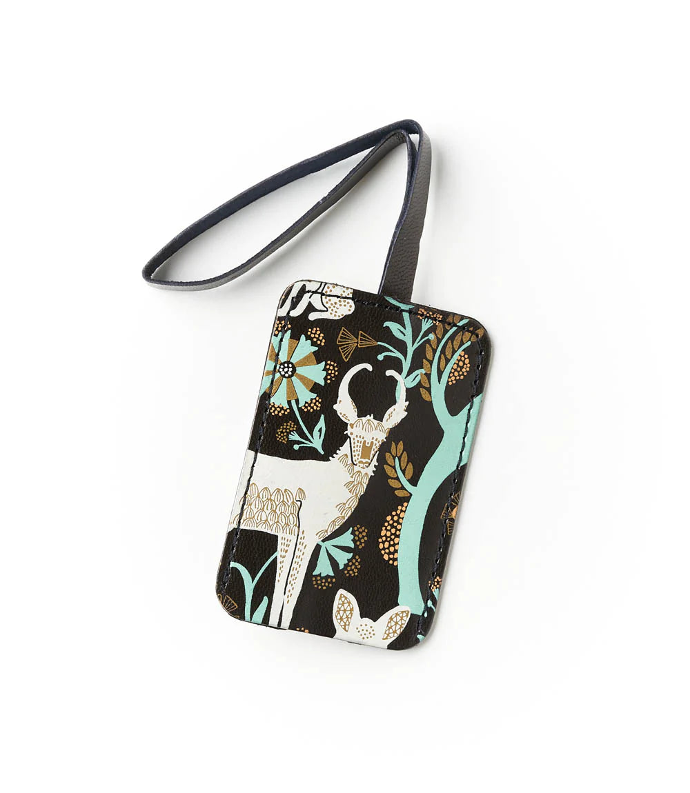 Fauna Leather Luggage Tag, India