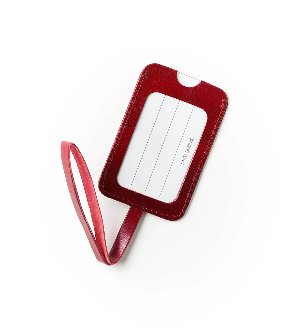 Fauna Leather Luggage Tag, India