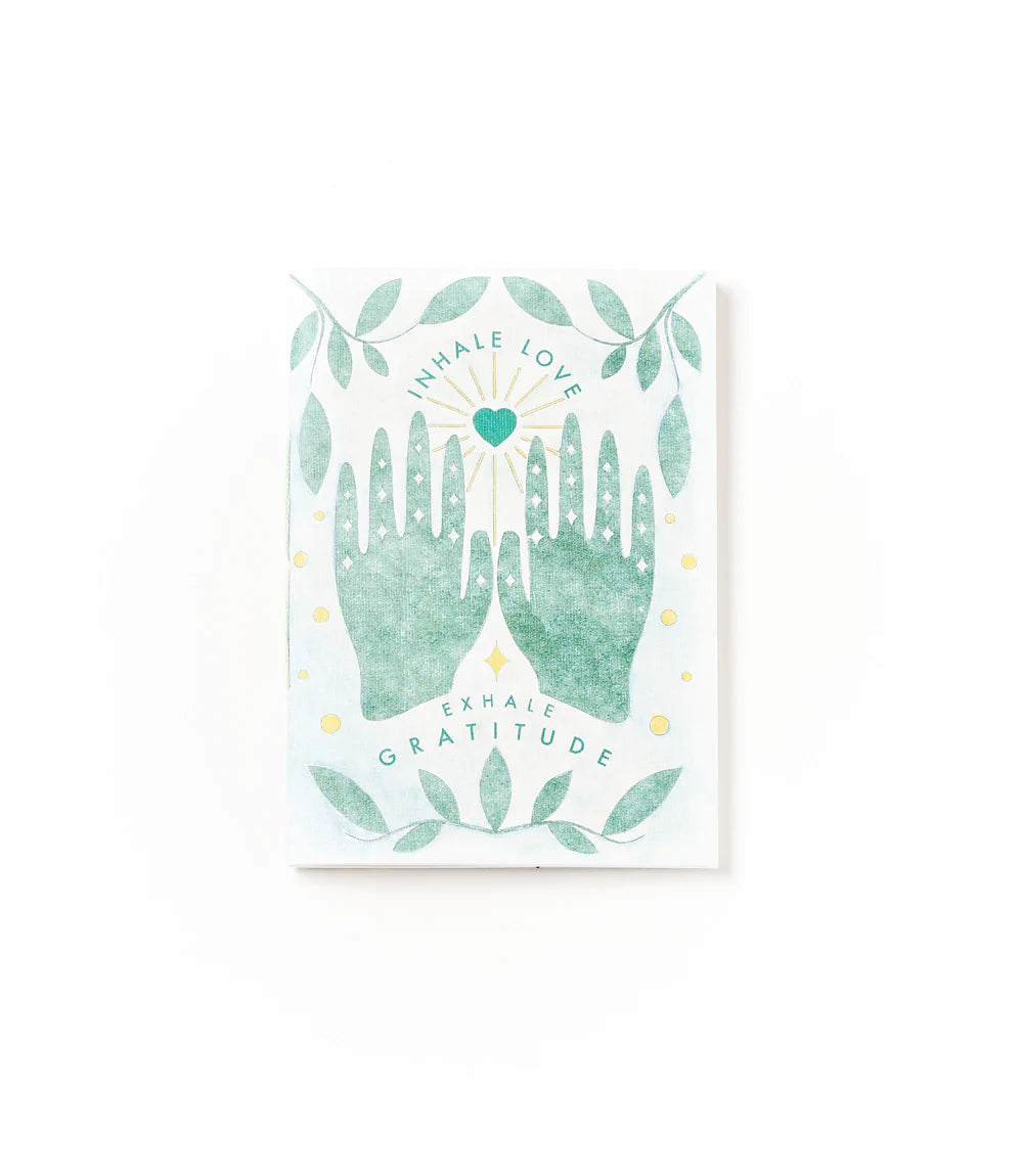 Gratitude Recycled Paper Journal - Exhale, India