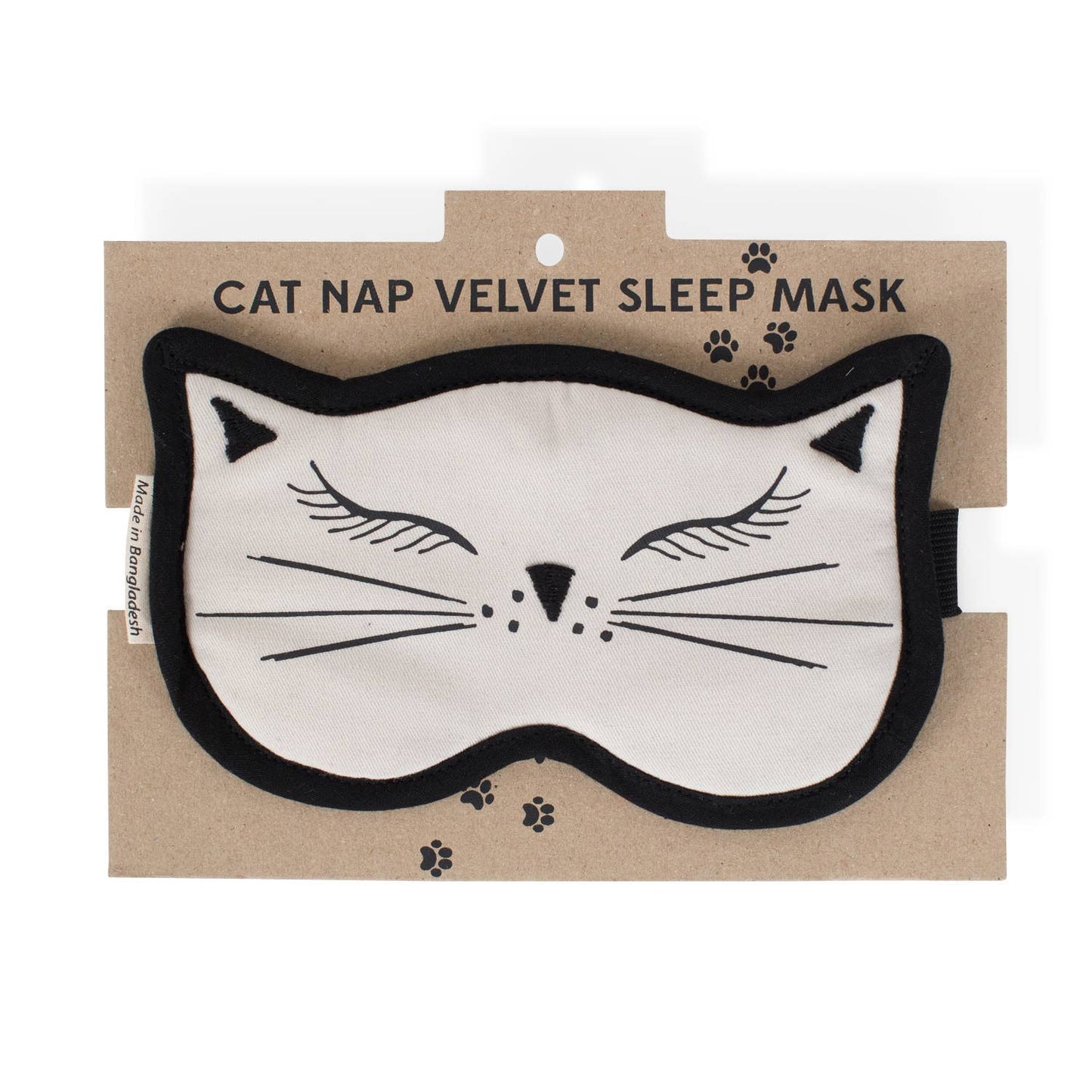 Cat Nap Velvet Sleep Mask, Bangladesh