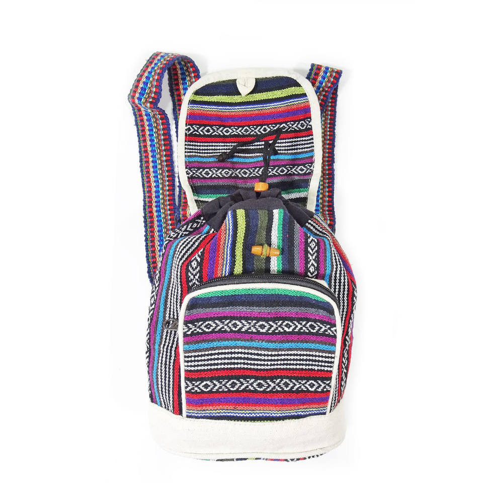 Cotton Gheri Baby Backpack, Nepal