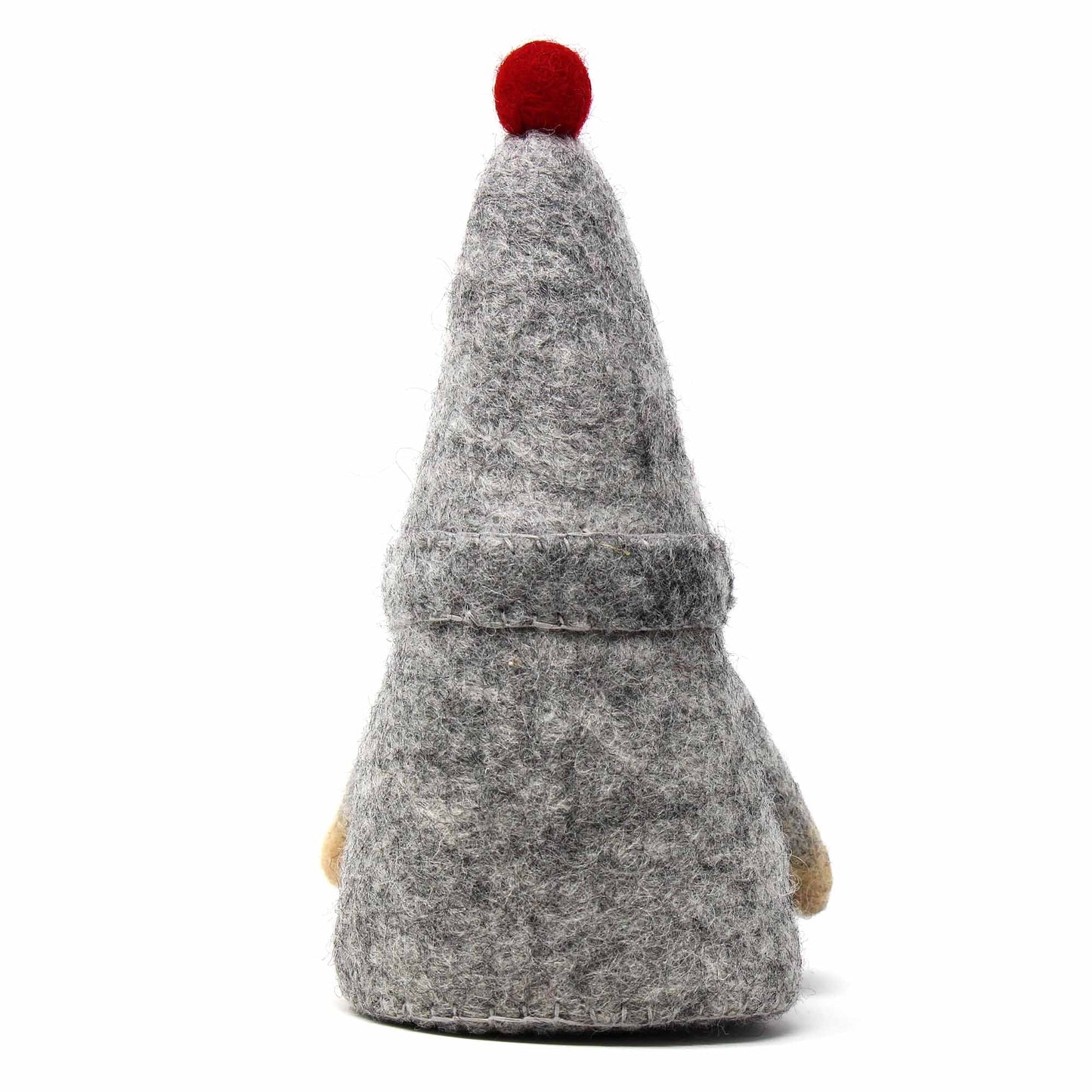 Handcrafted Felt Winkle Gnome Decor, Nepal