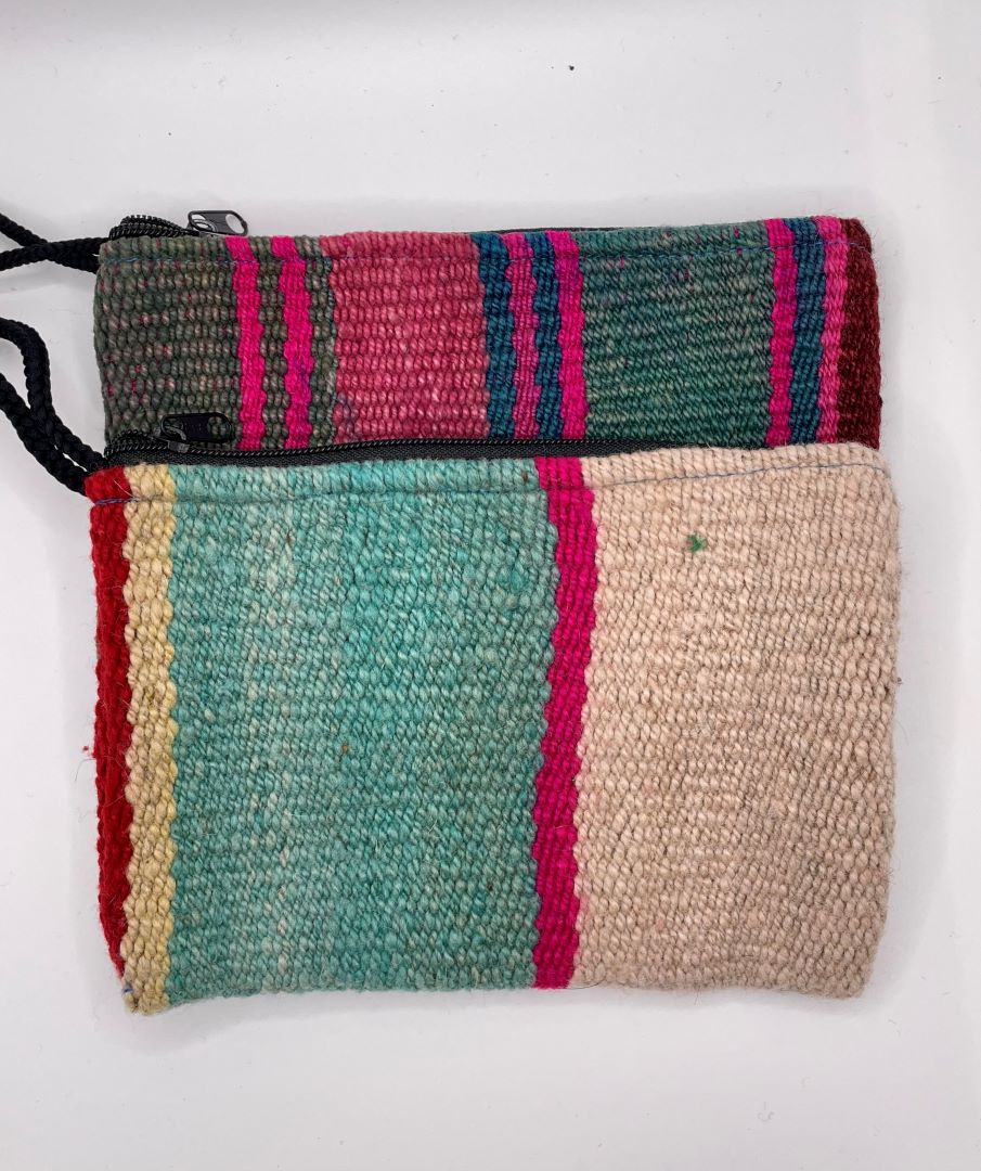 Aguayo Clutch, hand woven Accessories Bag, Bolivia