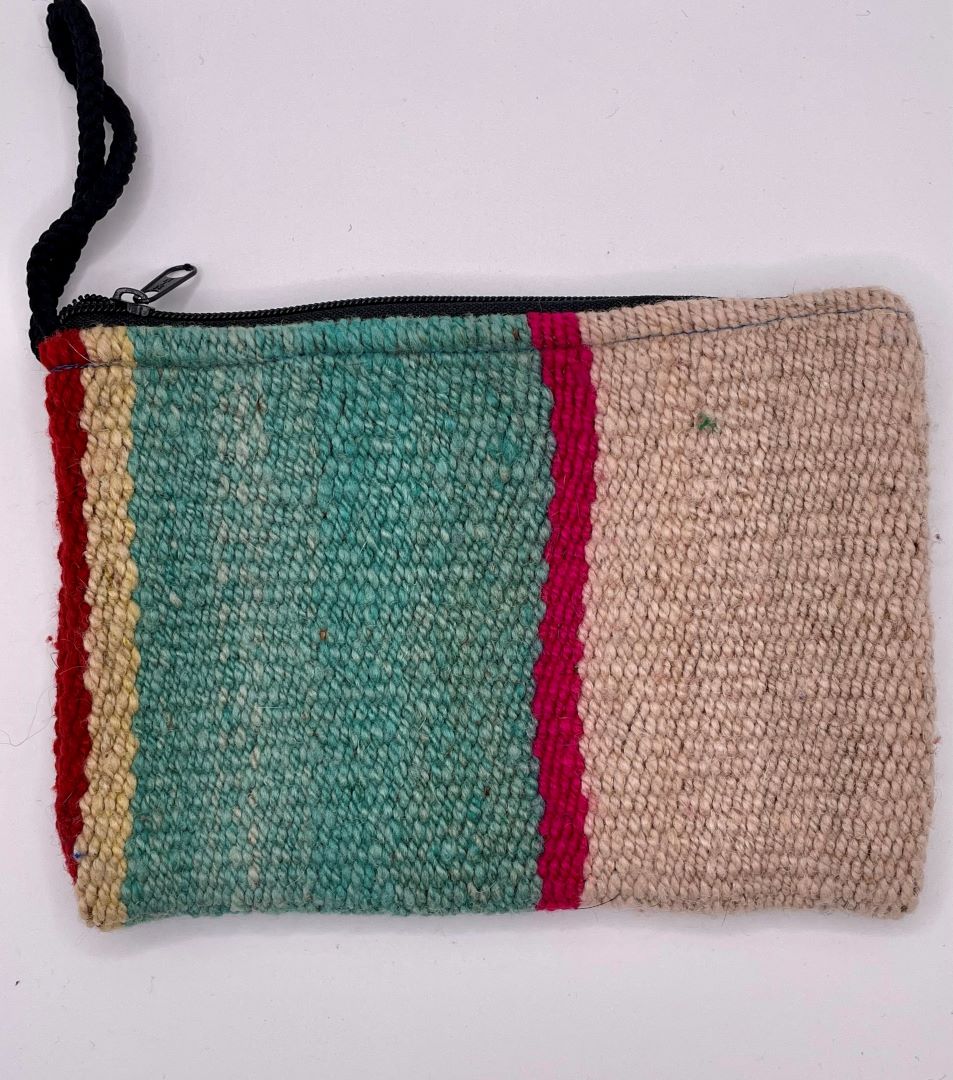 Aguayo Clutch, hand woven Accessories Bag, Bolivia