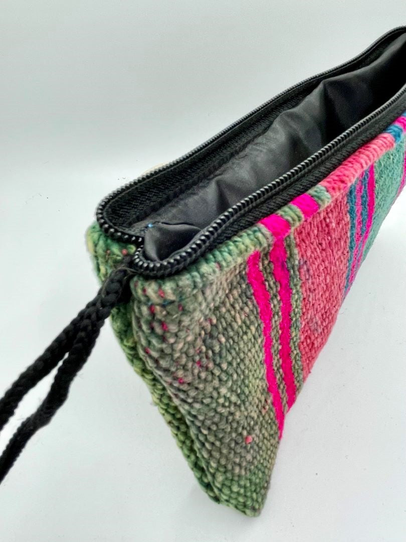 Aguayo Clutch, hand woven Accessories Bag, Bolivia