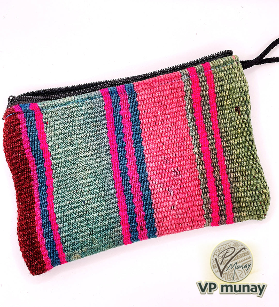 Aguayo Clutch, hand woven Accessories Bag, Bolivia