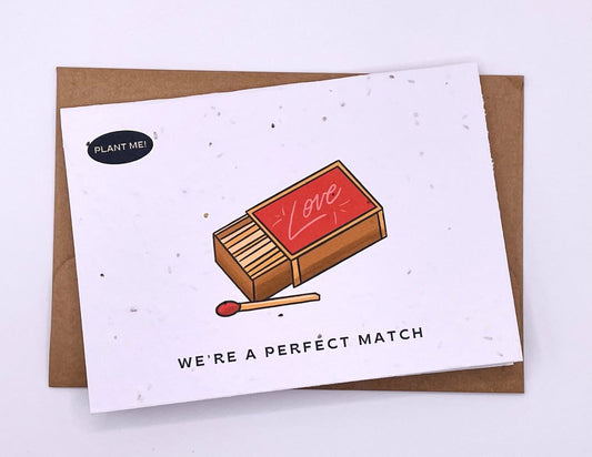 The Perfect Match Valentines Day Card, Canada