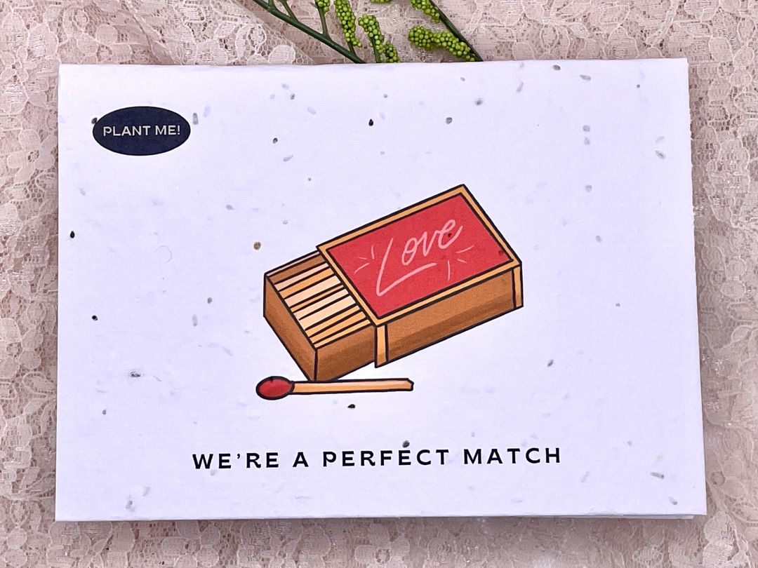 The Perfect Match Valentines Day Card, Canada