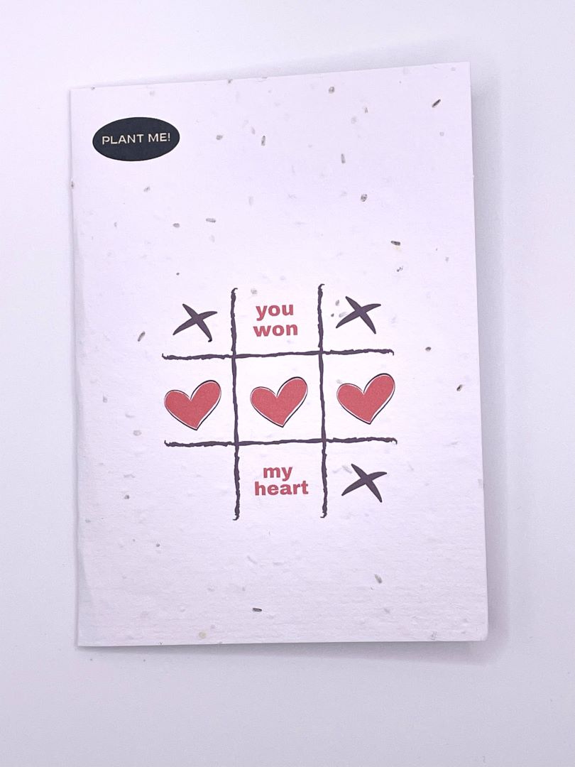 Tik Tac You Won My Heart Plantable Valentines Day Card, Canada
