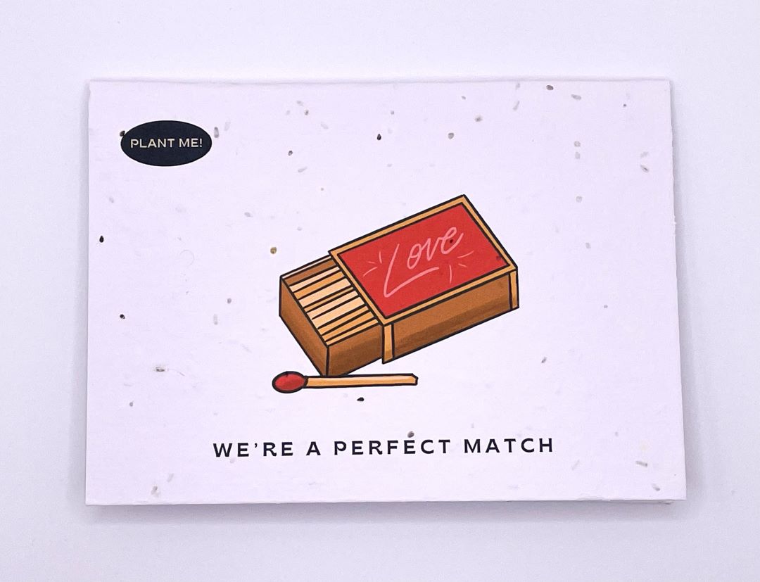 The Perfect Match Valentines Day Card, Canada