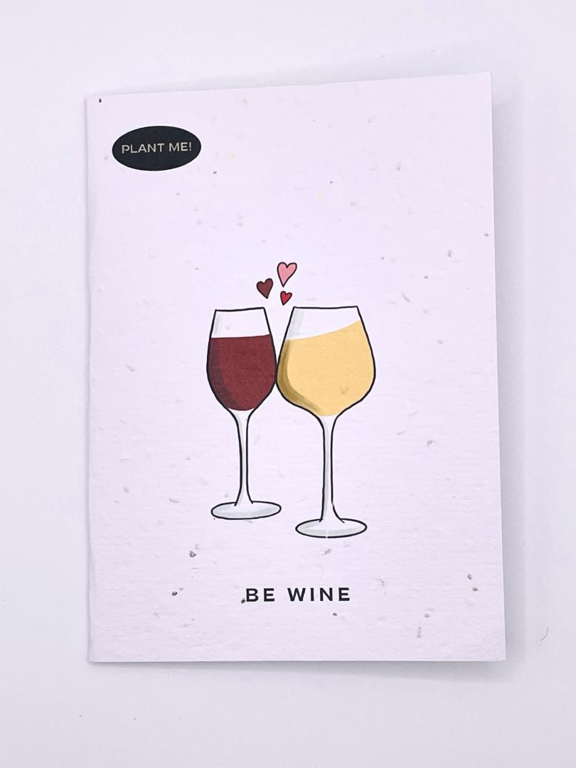 Be Wine Valentines Day Card, Canada