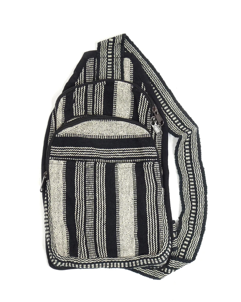 Cotton Sling Backpack, Nepal