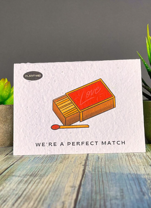 The Perfect Match Valentines Day Card, Canada