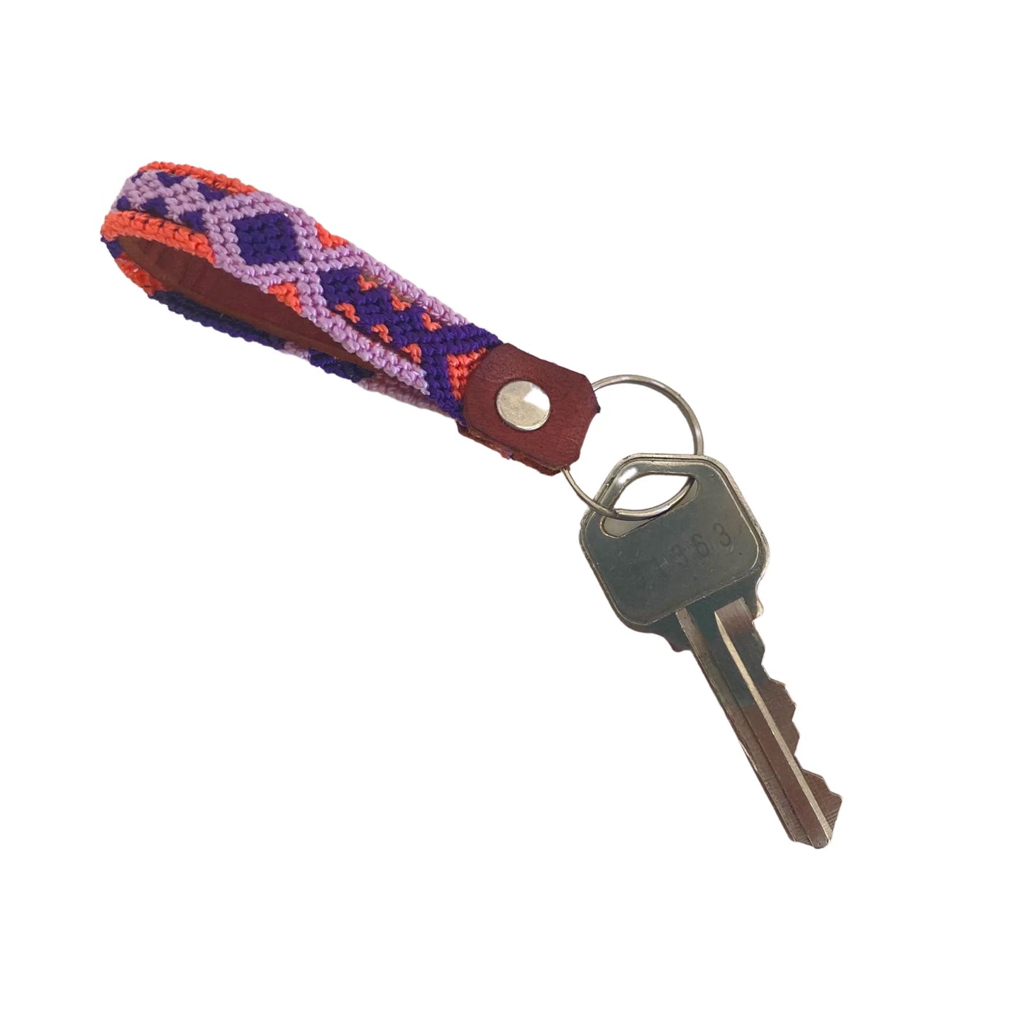 Friendship Leather Key Chain, Mexico